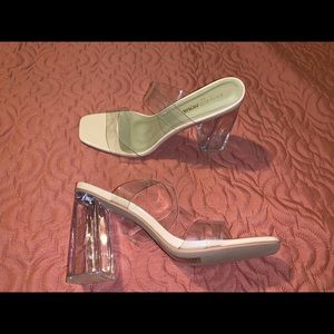 Fashion nova nude heel